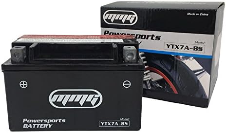 MMG YTX7A-BS Maintenance-Free Battery ATV/Scooter/Motorcycle 105CCA