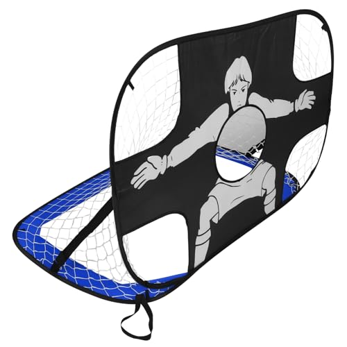 But de football pliable et portable avec filet résistant pour jardin