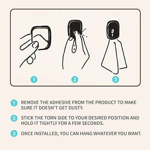 30er Set Mini Auto Haken - Selbstklebende Multifunktionshaken für Armaturenbrett, Ideal für Masken, Schlüssel, USB-Kabel, Kopfhörer - Robust & Platzsparend, Schwarz