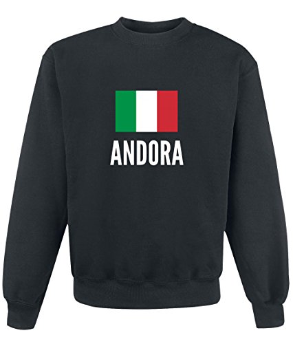 Felpa Andora city Black