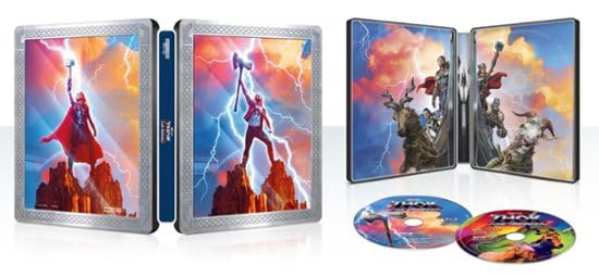 Thor: Love and Thunder [SteelBook] [Digital Copy] [4K Ultra HD Blu-ray/Blu-ray]