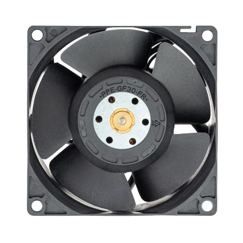 Image of Silverstone Technlogy FHS80X 24V - 24Volt 80x38mm High-Performance PWM Industrial Fan, SST-FHS80X 24V