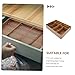 NUOBESTY Wooden Cube Storage Organizer Cash Holding Box Cubby Storage Bins for Desktop Supermarket Change Container