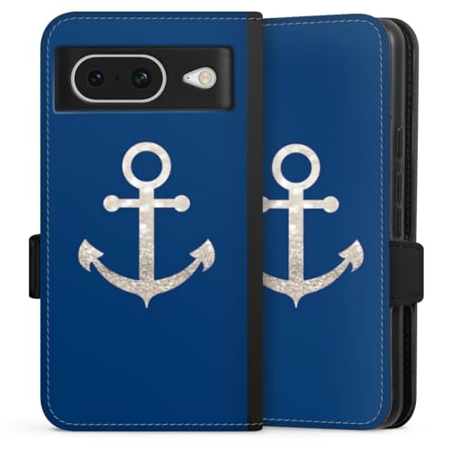 Etui paillettes Google Pixel 8 : style maritime pour le quotidien
