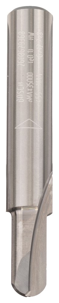 Bosch 2608629368 Çilek Canneler 8 mm R1 3 mm D 6 mm Uzunluk 12,7 mm G 50,8 mm