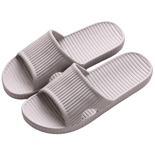 Czgcpyc Sandales de Douche, Pantoufles de Douche Antidérapantes Sandales de sol Intérieures et Extérieures Chaussures de Bain en Mousse Souple Unisexe, UE...