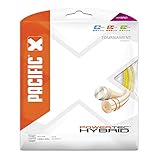 Power Tec Hybrid Pacific Unisex – Erwachsene Power Tec Hybrid Tennis-Saite, beige, 1.25 mm