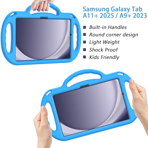 Carcasa resistente Samsung Tab A9+ 11 pulgadas con acabados de alta densidad LTROP 7