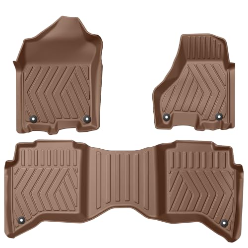 Image of Floor Mats Fit for 2019-2025 2026 Dodge Ram 2500 /3500 Crew Cab