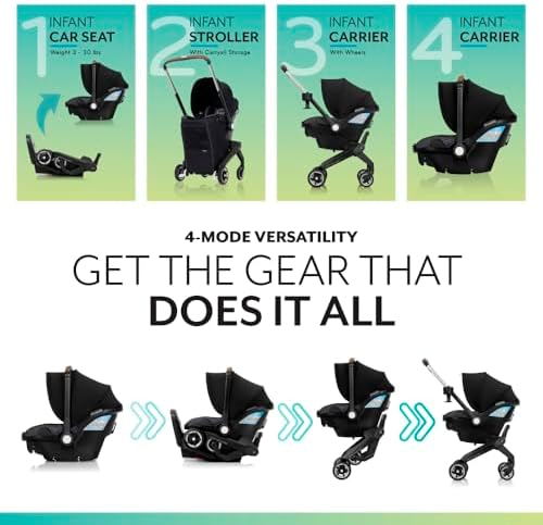 Evenflo Shyft DualRide Preemie and Infant Car Seat Stroller Combo - 5
