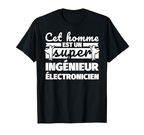 Ingegnatore elettronico, divertente regalo per lui e per lei. Maglietta