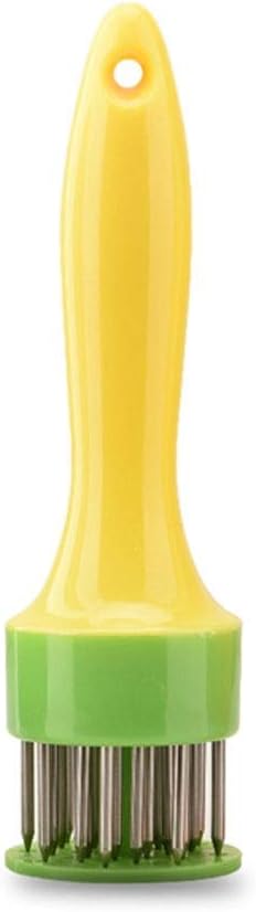 Tenderizers Meat Tenderizer Tool Profession Kitchen Gadgets Jacquard Meat Tenderizers 21 Blades Stainless Steel Meat Tenderizer Needle Best For Tenderizing,BBQ, Flavor Maximizer (yellw&green) Meat Ten