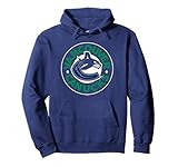 Vancouver Canucks Symbol Navy Blue Officially Licensed Pullover Hoodie