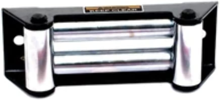 Bulldog Winch 30003T Roller Fairlead, 10In Truck Value, Textured Black Finish