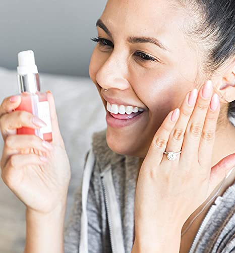 Teami Topical Vitamin C Serum with Hyaluronic Acid, Collagen, Salicylic Acid and Vitamin E Oil - Popular brightening K Beauty vitamin c serum - Anti Aging Korean Face Serum for Glass Skin (1 oz)