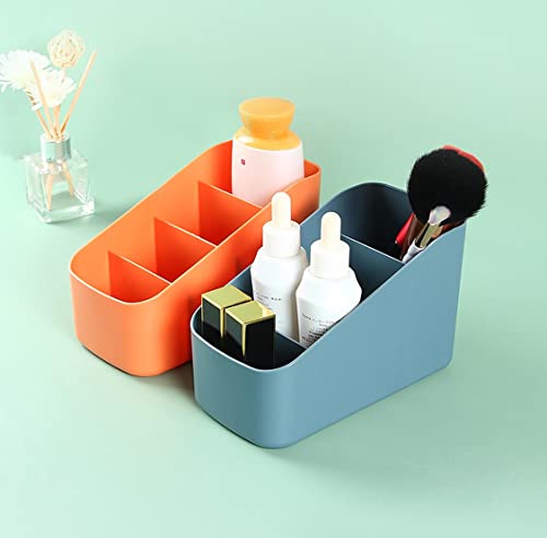 Image of wolpin 1 Piece Plastic Storage Box Multipurpose Desktop /Kitchen & Home Organiser Box for Wardrobe, Stationary items (16.5 x 9 x 10.5 cm)