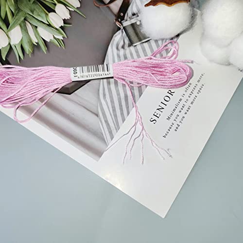 Embroidery Thread Mermaid Color Palettes - Friendship Bracelet String - 100 Embroidery Floss Coded As Embroidery Thread Numbers - Cross Stitch, Thread Or String Craft - Best Bracelets String Set #TOP5