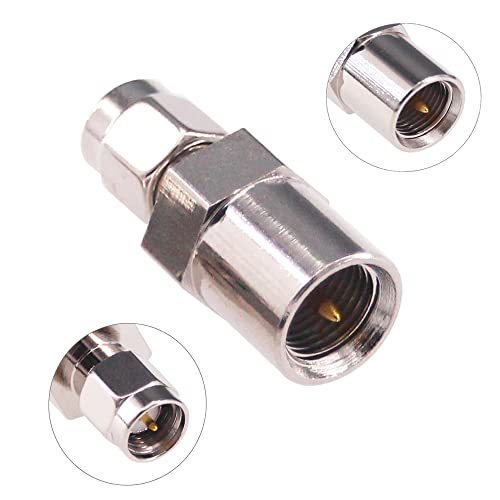 4 adaptadores coaxiales FME macho a SMA macho miniatura 2