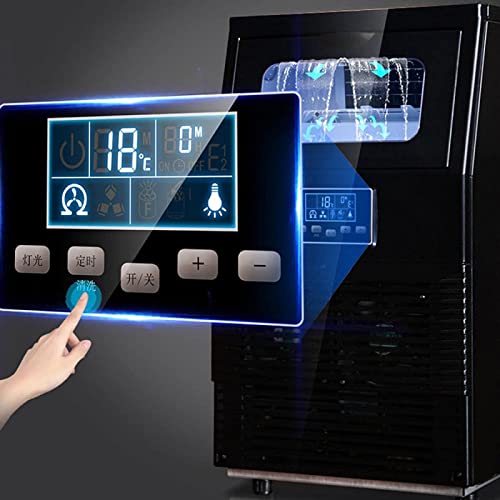 Máquina automática compacta para hacer hielo 50kg miniatura 5