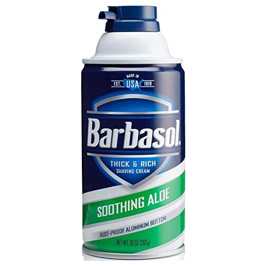 Barbasol Shave Cream, Soothing Aloe - 10 oz - 2 pk