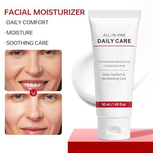Azirkel Koriderm Time Reverse Cream, All-In-One Daily Moisturizing Face Cream， Lotion with Centella Asiatica Collagen & Hyaluronic Acid - Hydrates, Firms & Reduces Wrinkles，for All Skin Types (1 pcs) — view 4