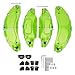 Car Caliper Covers: Disc Brake Caliper Guard for Electric Vehicle, Compatible with 18in 19in Wheels Hub(4Pcs) (Green)