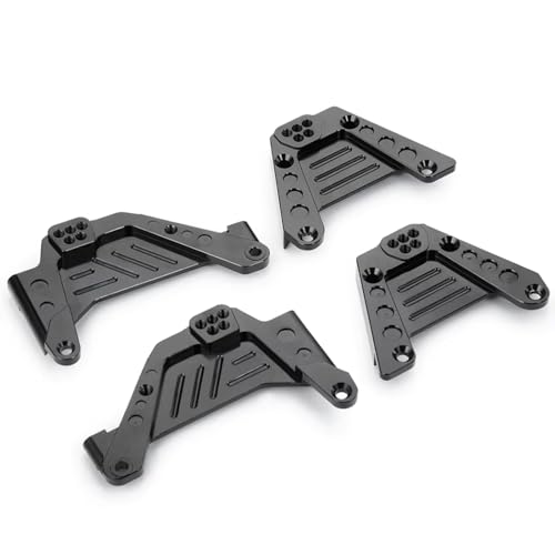 Amortisseurs Axial SCX10 III en métal : supports de mise à niveau réglables
