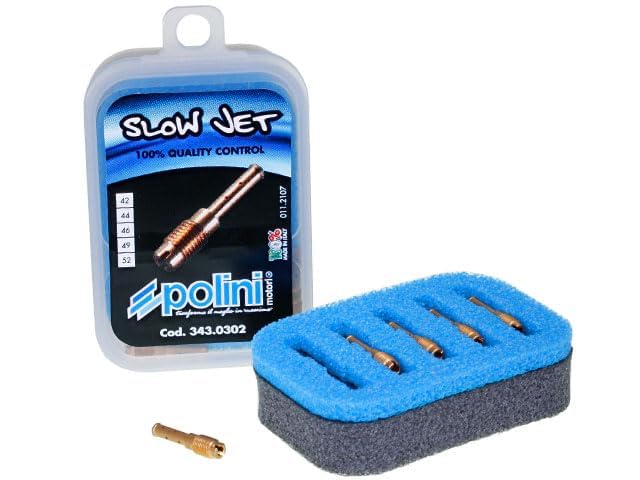 POLINI 343.0302 Set 5 Getti Minimo Carburatori CP POLINI dal 42 al 52