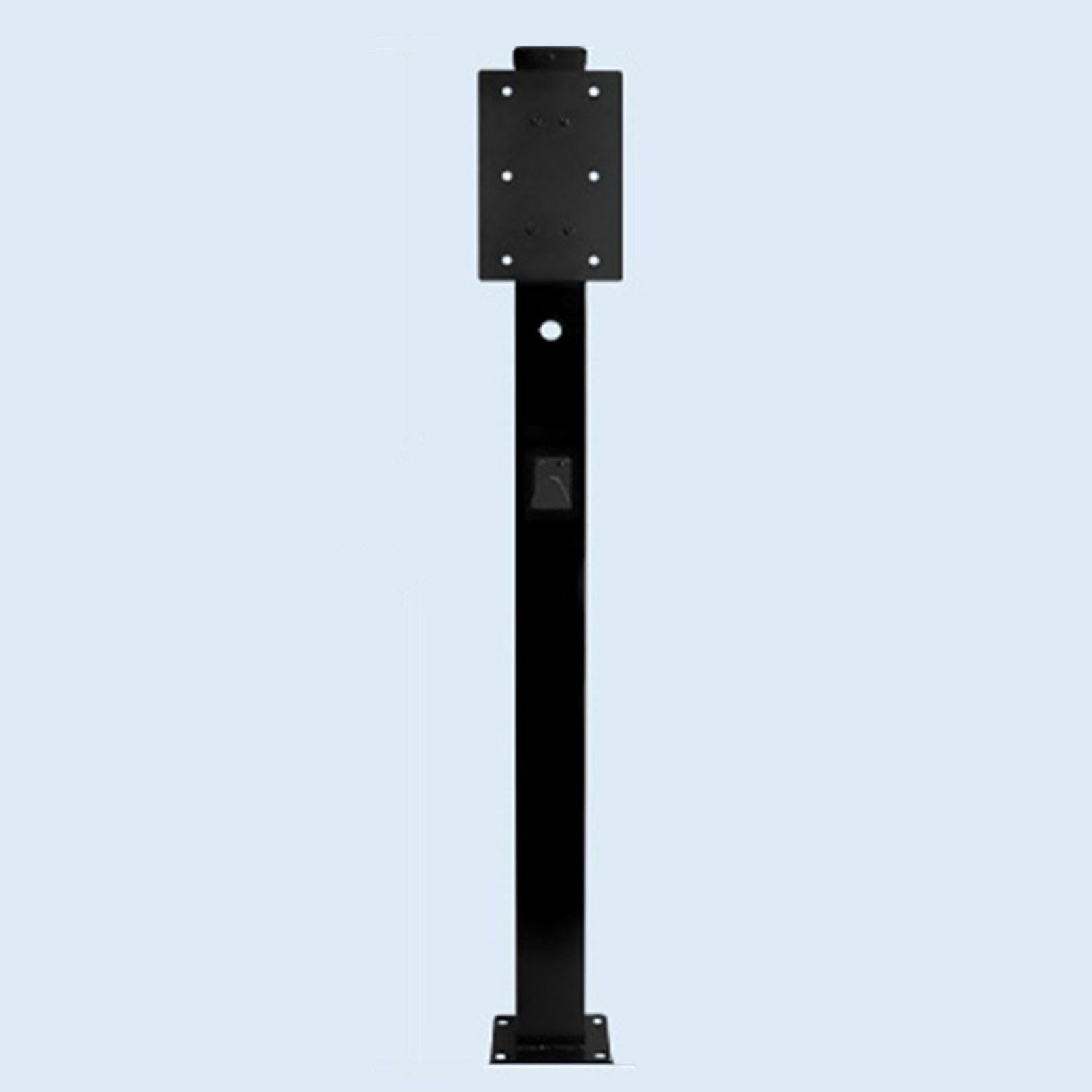 Socle de connecteur de chargeur pour véhicule électrique avec support mural de câble de charge