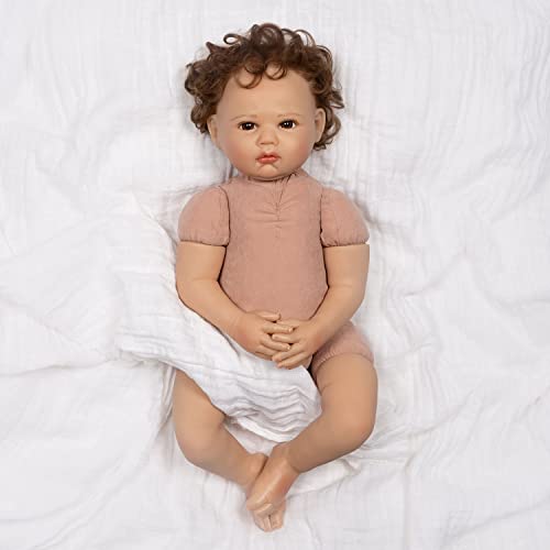 Paradise Galleries Gender-Neutral Reborn Baby Doll Nature Lover, 19 Inch Made In Softtouch Vinyl, 5-Piece Reborn Doll Gift Set #TOP4