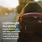 Osprey Fairview 40L Women's Travel Backpack, Night Jungle Blue - Image 5