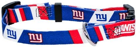 HUNTER MFG New York Giants Dog Collar, Small