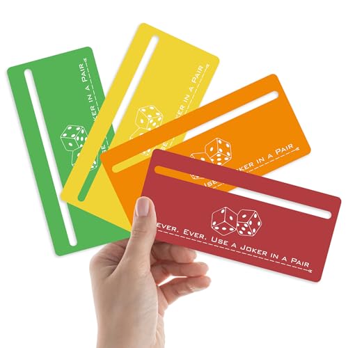 Mahjong Line Finder, 4 piezas, diseño moderno multicolor