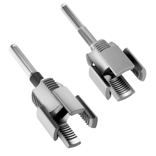 lasuroa 2uds Herramientas Integradas de Rosca Interna & Externa para Taladro, Cortador de Rosca 1/2' & 3/4' para Tubo PVC