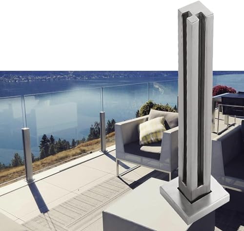 ���ϋv�X�e�����X�X�`�[���f�b�L�肷��K�[�h���[�� �K���X�N���b�v�t�� 105cm �R�[�i�[�|�X�g �Z�[�t�e�B�t�F���X&�K�i�C�� ���O����щ����p