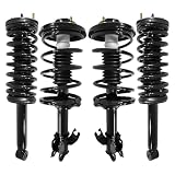 Front & Rear Quick Complete Struts Assembly with Coil Springs Replacement for 1995-1999 Nissan Maxima (Set of 4)