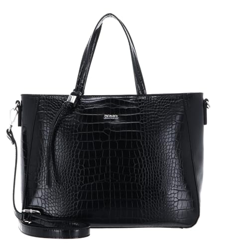 Picard Schultertasche Handtasche Wild Art Shoulderbag Black schwarz