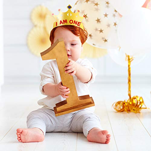 Outus 12 Pieces Princess Prince Crown Tiara Craft Kits Paper Diy Party Crown Hats Birthday Party Decoration Favor Supplies With 8 Pieces Label Stickers For Kids And Adults #TOP5