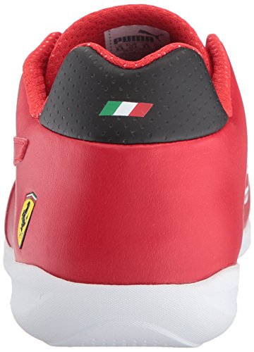 PUMA PUMA Men's Scuderia Ferrari F Cat Sneaker, Rosso Corsa-Rosso Corsa Black, 8.5 M US
