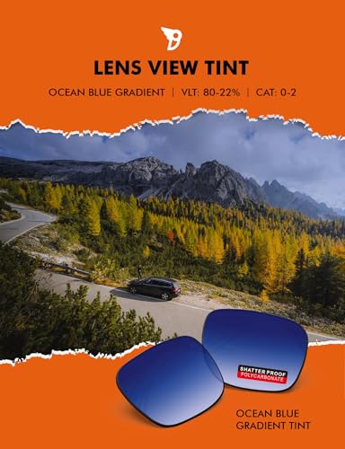 Image of PRO+ Polycarbonate Replacement Lenses & Nose Pads for Oakley Fives Squared(4+1) OO9238 Sunglasses