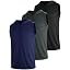 No-drawstring: Gray Black Blue