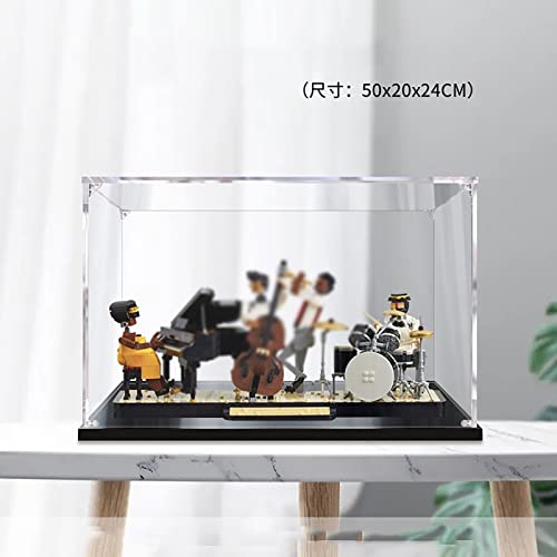 HOMINY Vetrina for Lego 21334 Jazz Band Vetrina