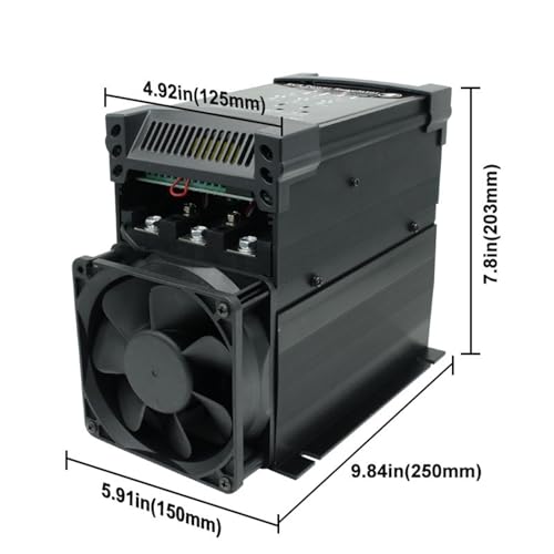 Régulateur de tension triphasé SCR 100A RS-485 commande 0-5V 1-10V