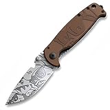 Hergestellt in Italien DPx LionSTEEL HEST/F Mr. DP Coyote RH Klappmesser