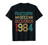 Photo Gallery awesome since december 1984 retro 38 years old 38th birthday maglietta Photo Gallery awesome since december 1984 retro 38 years old 38th birthday maglietta
