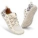 XIHALOOK Hiking Water Sports Shoes Womens Mens Quick Dry Barefoot for Pool Beach Surf Walking Waterpark Beige Leopard, 9 Women/7.5 Men