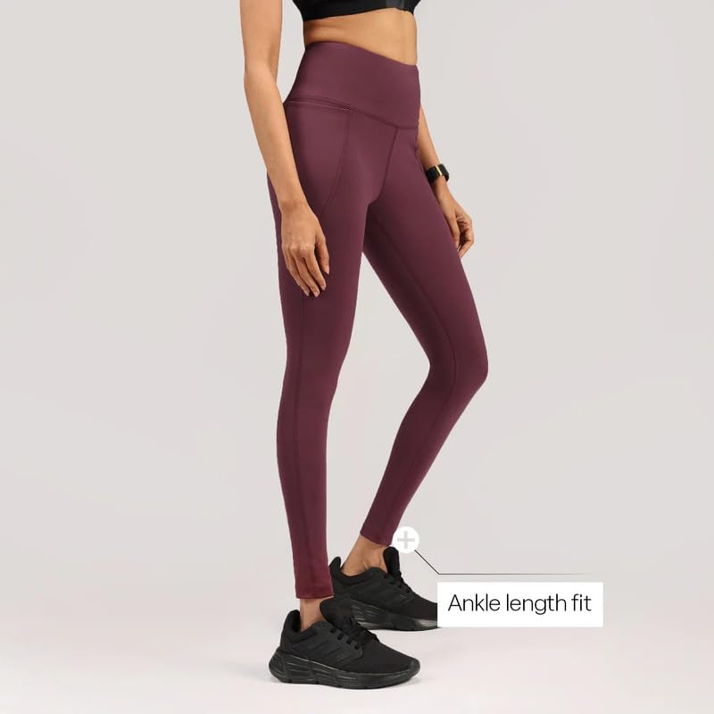 Image of BlissClub Women Mid Rise Fitted Leggings
