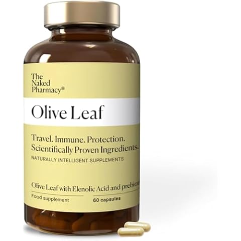 The Naked Pharmacy Olive Leaf Supplements for Immune Support Cover