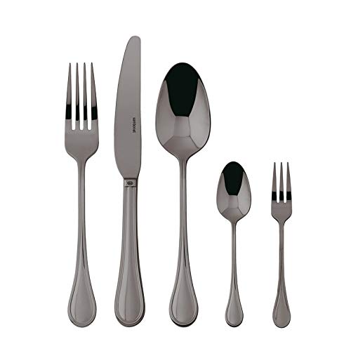 Besteck 60tlg.Vh. Edelstahl/PVD 2Black [SP]