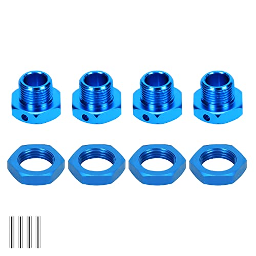 Écrou de roue hexagonal 17mm bleu RCAWD compatible AR310447 AR310449
